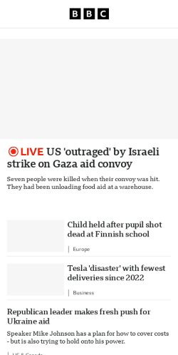 Mobile page screenshot