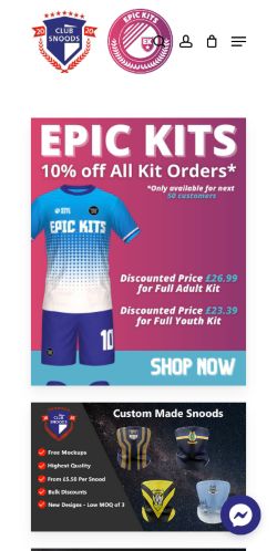 Mobile page screenshot