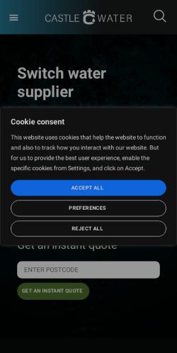 Mobile page screenshot