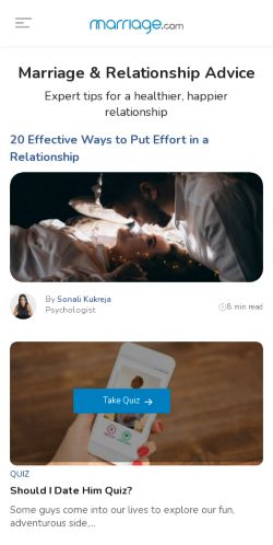 Mobile page screenshot