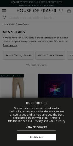 Mobile page screenshot