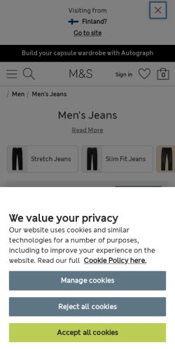 Mobile page screenshot