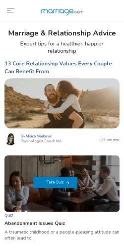 Mobile page screenshot