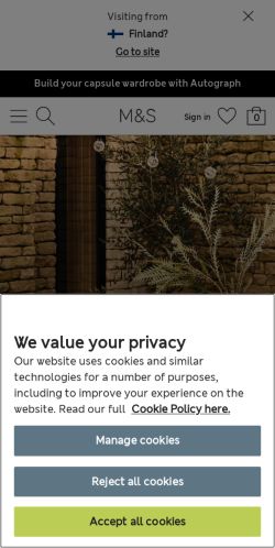 Mobile page screenshot