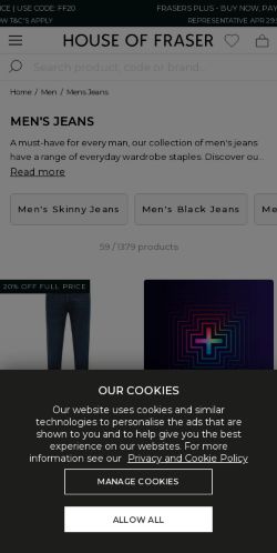 Mobile page screenshot