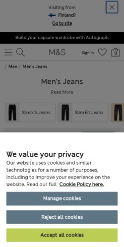 Mobile page screenshot