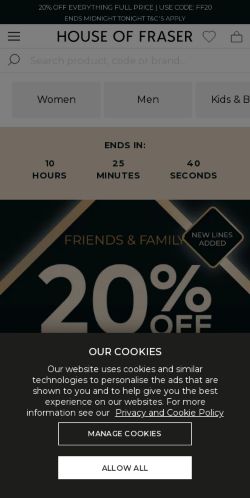 Mobile page screenshot