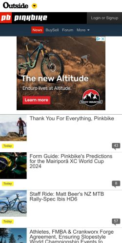 Mobile page screenshot