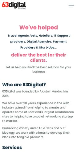 Mobile page screenshot