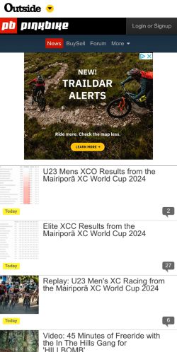 Mobile page screenshot