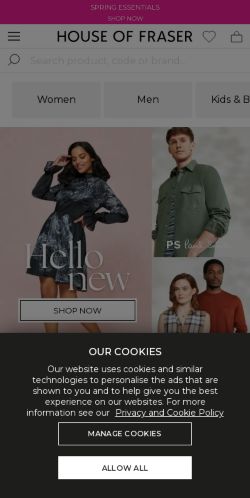 Mobile page screenshot