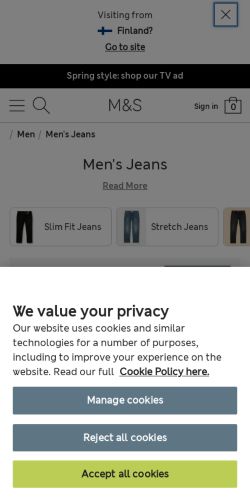 Mobile page screenshot