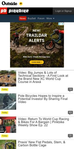 Mobile page screenshot