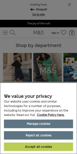 Mobile page screenshot