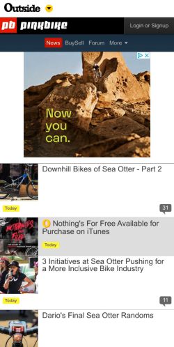 Mobile page screenshot