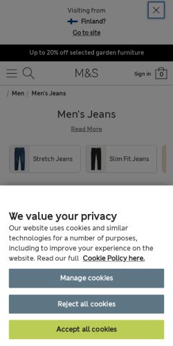 Mobile page screenshot