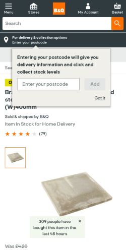 Mobile page screenshot