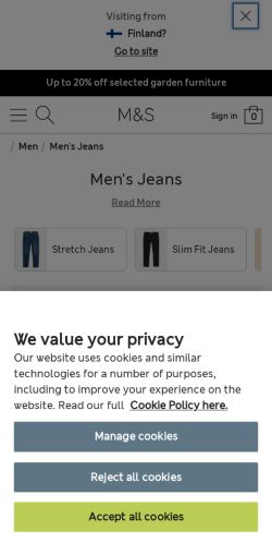 Mobile page screenshot