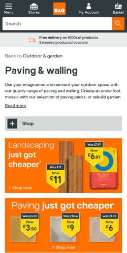 Mobile page screenshot