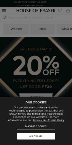 Mobile page screenshot