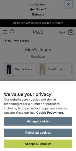 Mobile page screenshot