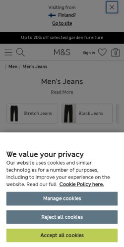 Mobile page screenshot