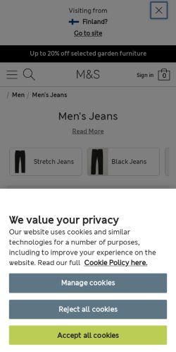 Mobile page screenshot