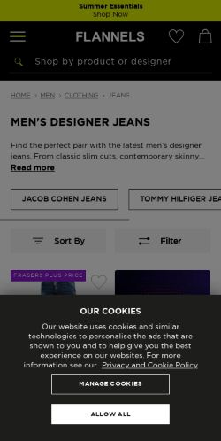 Mobile page screenshot