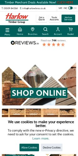 Mobile page screenshot