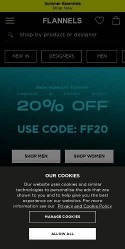 Mobile page screenshot