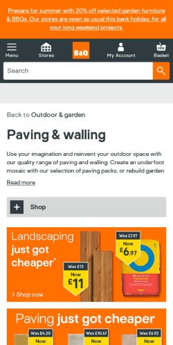 Mobile page screenshot