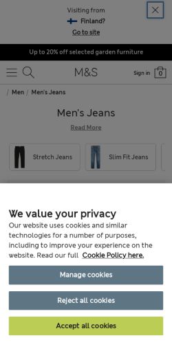 Mobile page screenshot