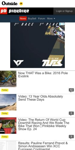 Mobile page screenshot