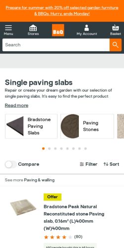 Mobile page screenshot
