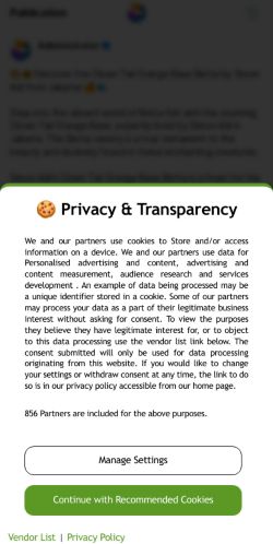 Mobile page screenshot