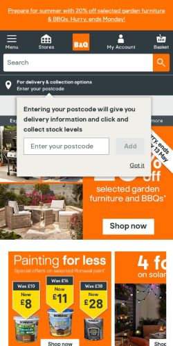 Mobile page screenshot