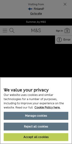 Mobile page screenshot