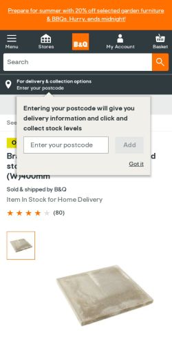 Mobile page screenshot