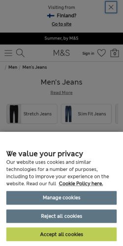 Mobile page screenshot