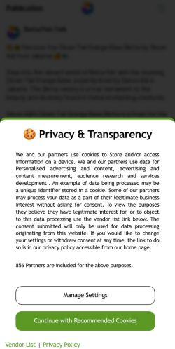 Mobile page screenshot