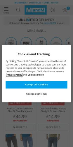 Mobile page screenshot