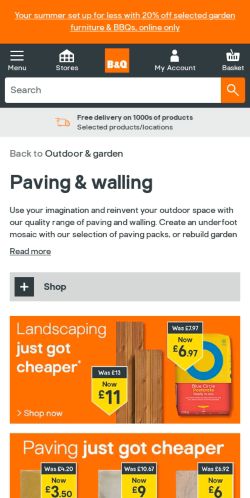 Mobile page screenshot