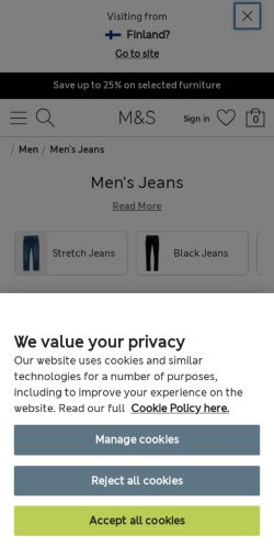 Mobile page screenshot