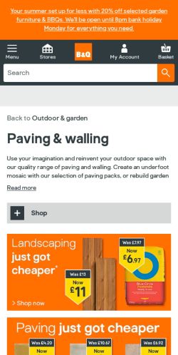 Mobile page screenshot