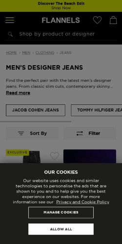 Mobile page screenshot