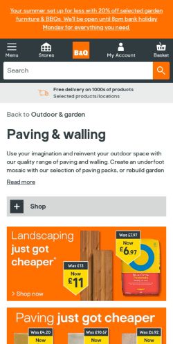 Mobile page screenshot