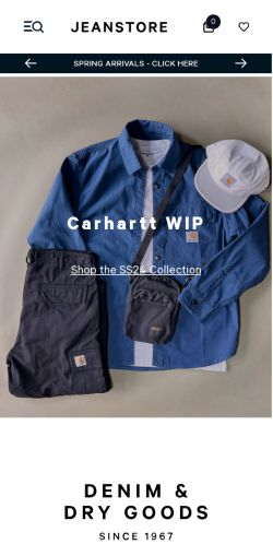 Mobile page screenshot