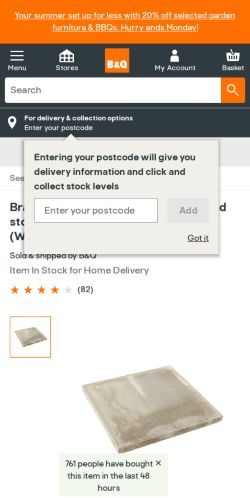 Mobile page screenshot