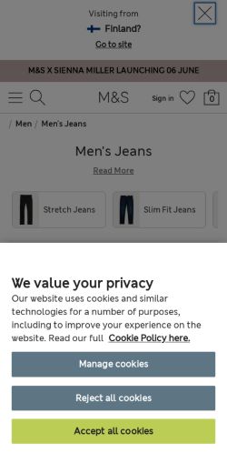 Mobile page screenshot