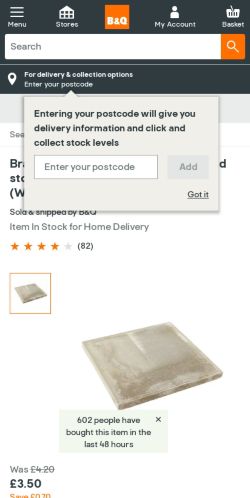 Mobile page screenshot